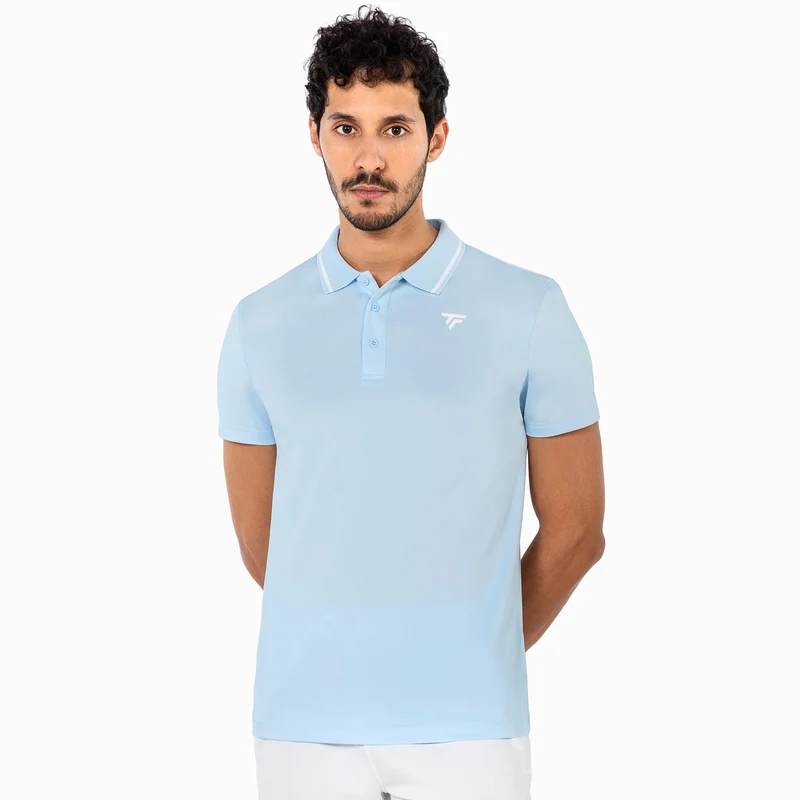 Team Tech Polo Herren - hellblau