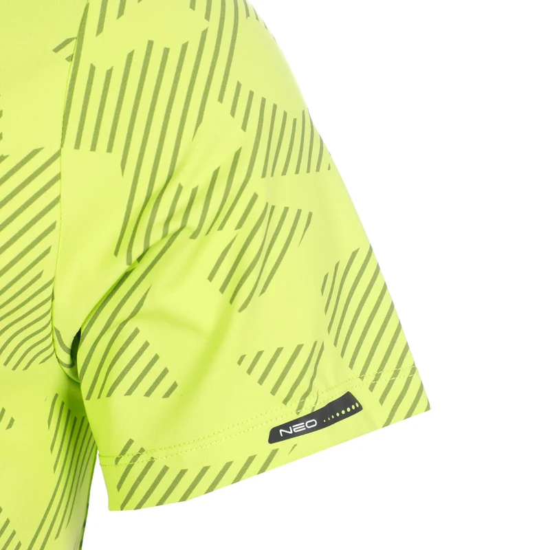 Feel the Vybe AOP Laufshirt Herren-limette