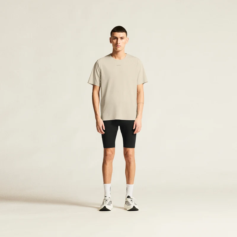 Race Day Lauftight Herren - schwarz, schwarz