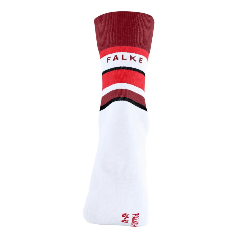 RU4 Endurance Compression Kompressions-Socken Damen - weiß, dunkelrot