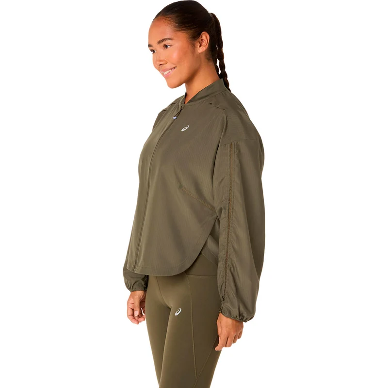 Nagino Adjustable Laufjacke Damen - grün