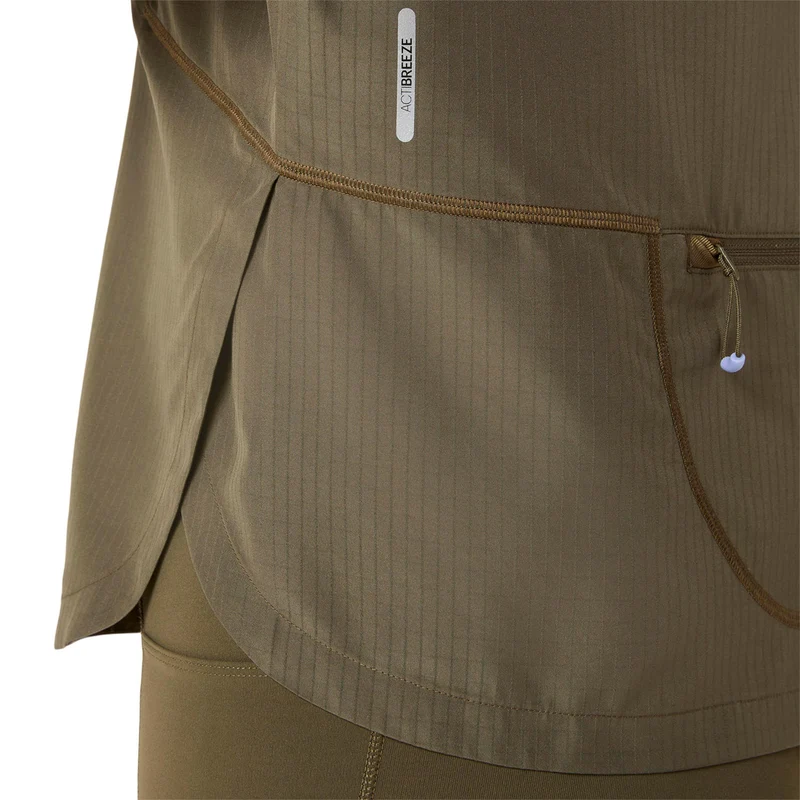 Nagino Adjustable Laufjacke Damen - grün