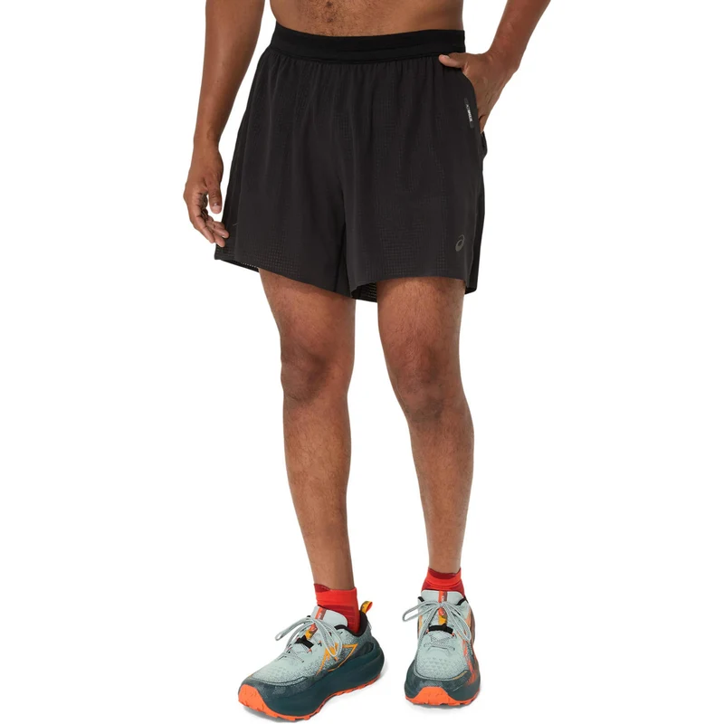 Fujitrail Elite Laufshorts Herren-Schwarz