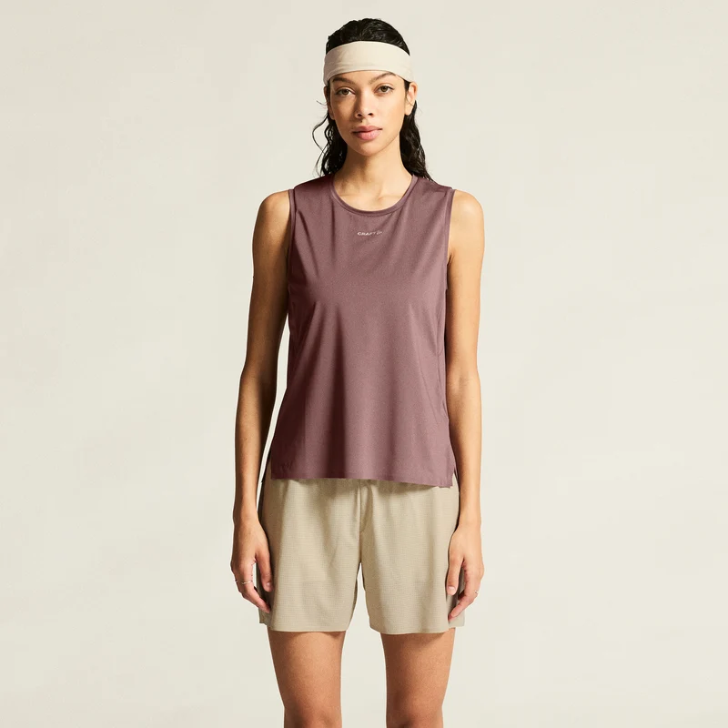 Pro Trail Laufshirt Damen - mauve