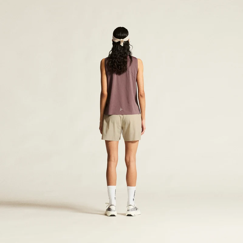Pro Trail Laufshirt Damen - mauve