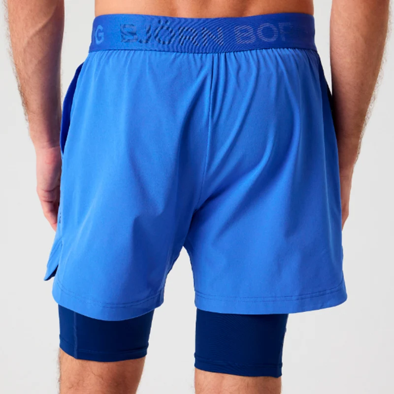 Borg 2 In 1 Shorts Herren - aqua