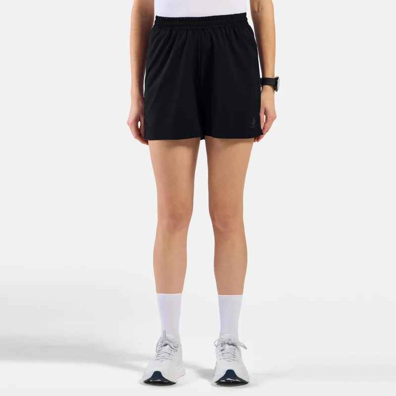 Essential 4in Laufshorts Damen-Schwarz