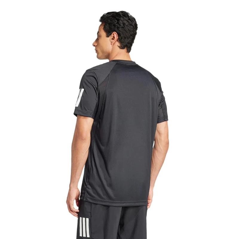 Club 3Stripes T-Shirt Herren-schwarz