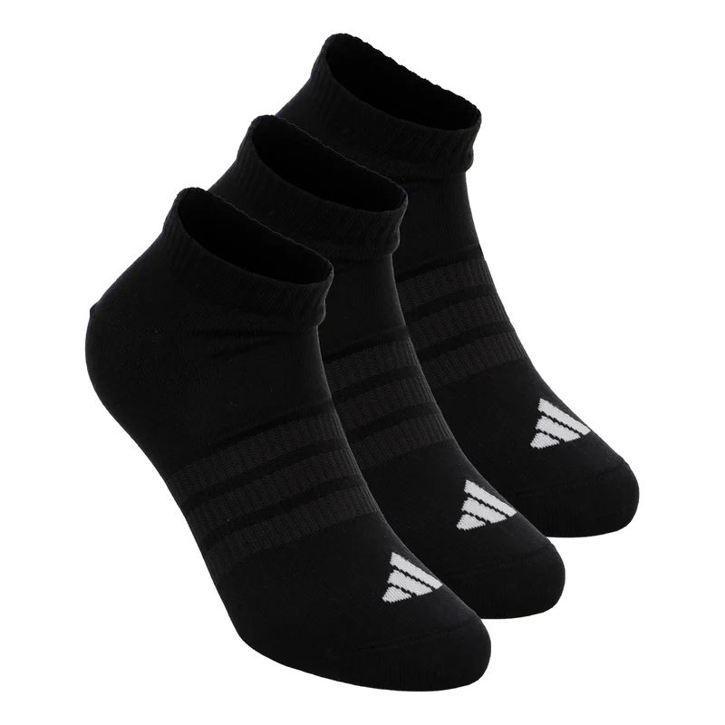 Essentials Low 3P Tennissocken - 3er Pack Unisex-schwarz