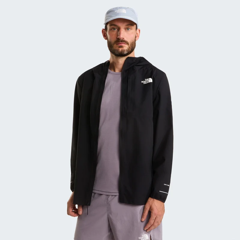 Fontanales Laufjacke Herren - schwarz