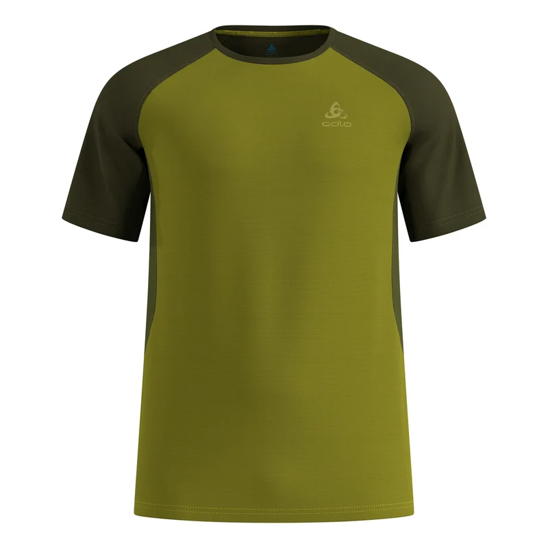 X-Alp Trail Laufshirt Herren-grün, dunkelgrün