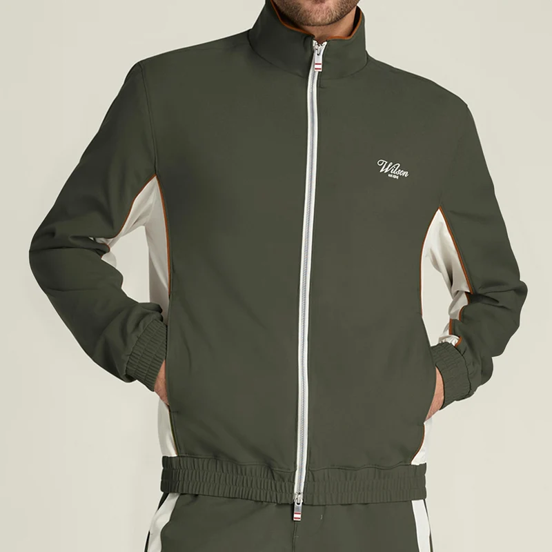 Grand Slam Trainingsjacke Herren-dunkelgrün