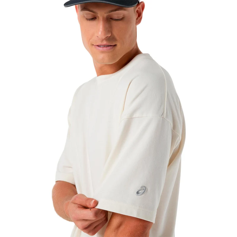 Track Club Heritage Relaxed Laufshirt Unisex-beige