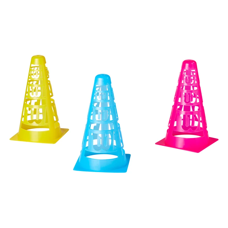 Safe Cones Markierungskegel 12er Pack-Mehrfarbig