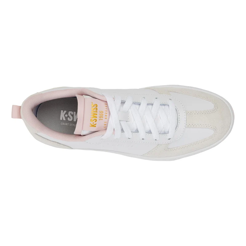 Court Varsity Sneaker Damen-weiß, creme