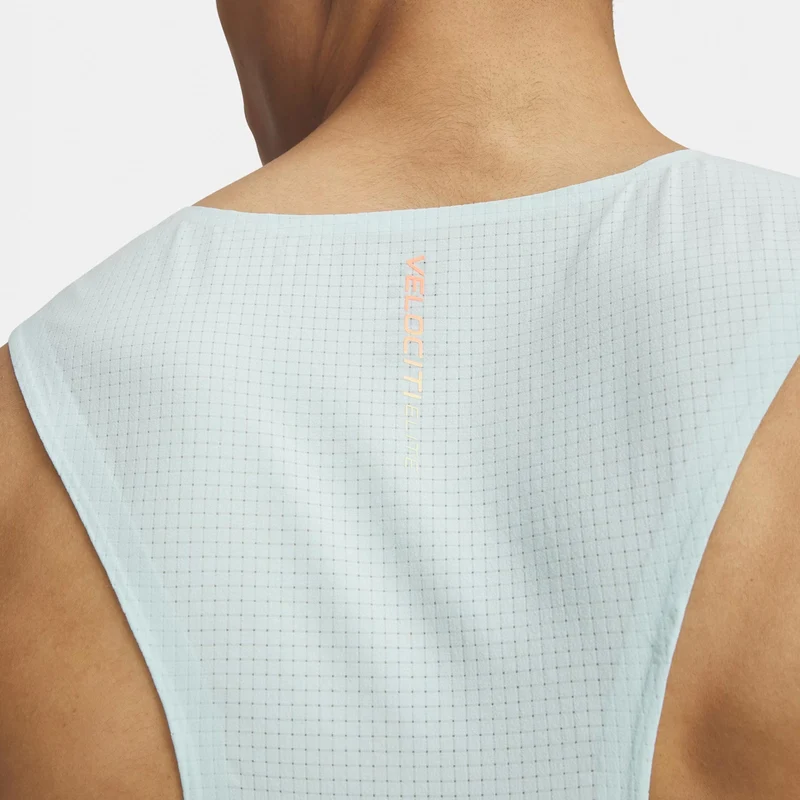 Velociti Elite Singlet Laufshirt Herren-mint, koralle