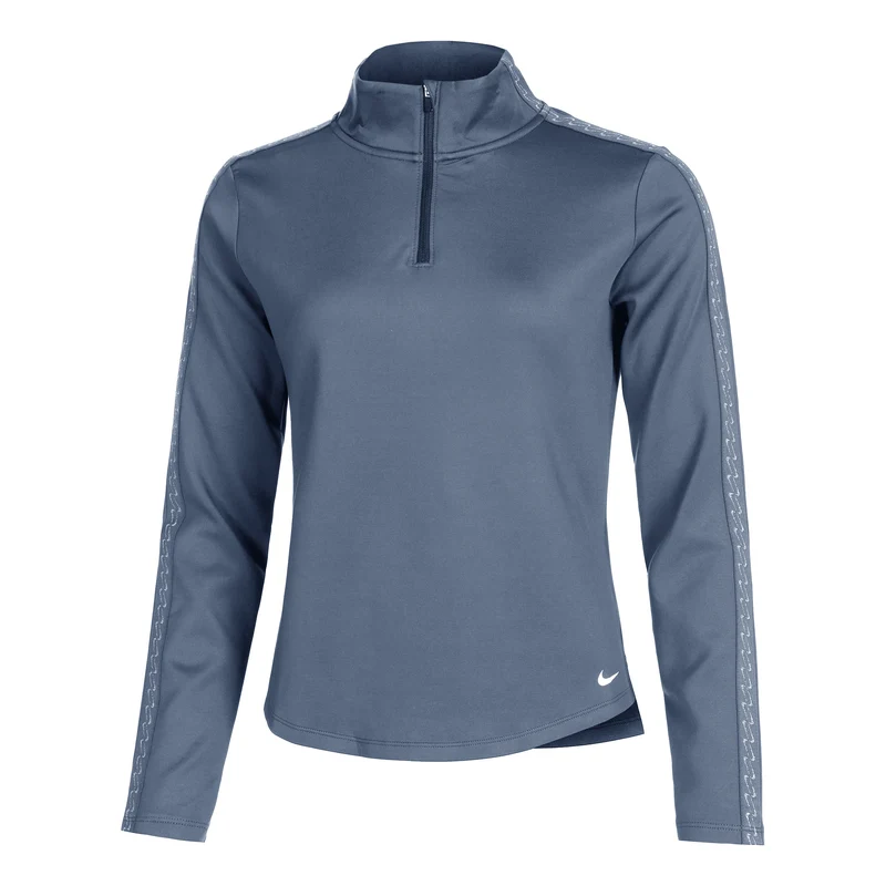 Therma-FIT One Half-Zip Laufshirt Damen-Blau,Weiß