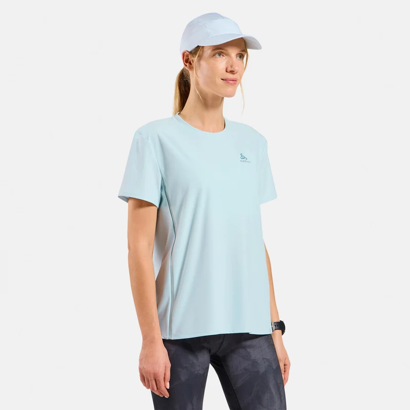 Zeroweight Chill-Tec Laufshirt Damen-hellblau
