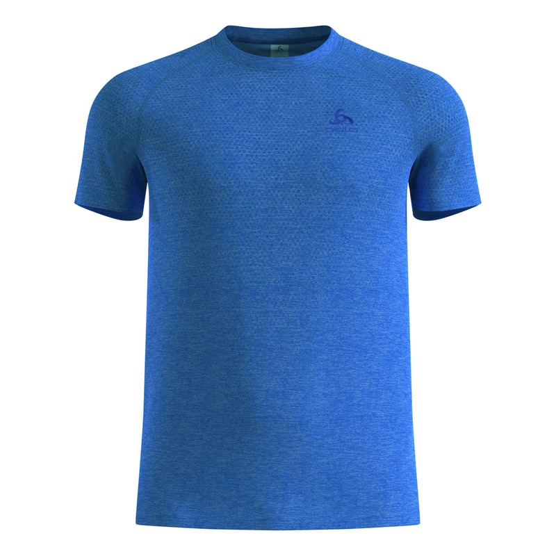Essential Seamless Laufshirt Herren - blau