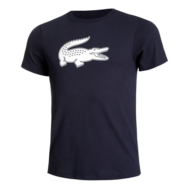 Core T-Shirt Herren - dunkelblau, weiß