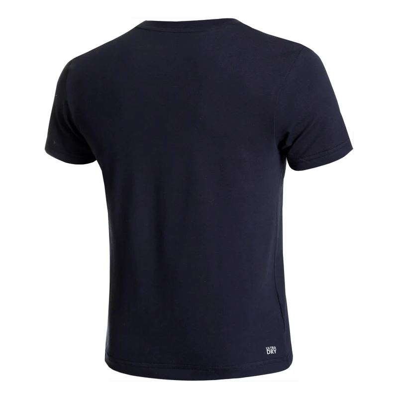 Core T-Shirt Herren - dunkelblau, weiß