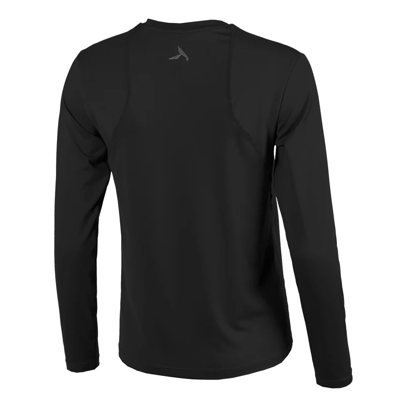 Feel the Vybe Laufshirt Damen-schwarz