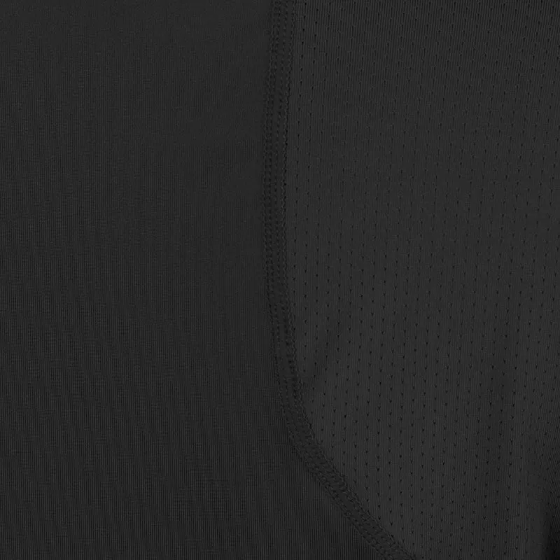 Feel the Vybe Laufshirt Damen-schwarz