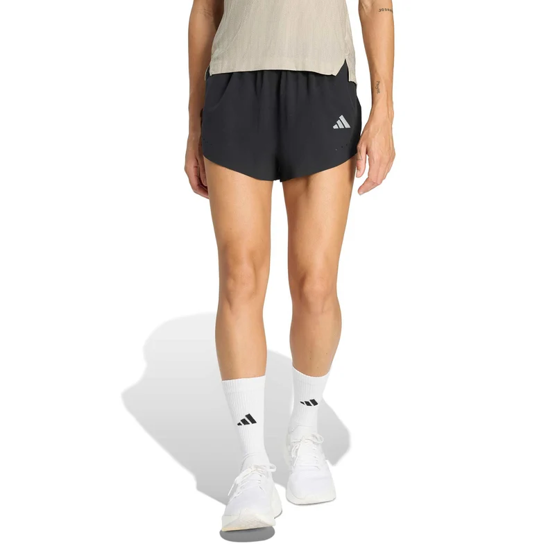 adi365 3in Laufshorts Damen-schwarz