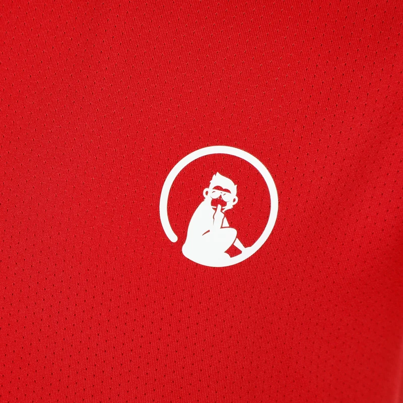 Receiver T-Shirt Jungen - rot, weiß