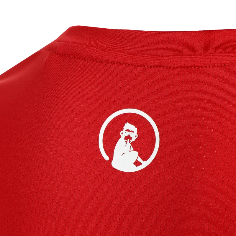 Receiver T-Shirt Jungen - rot, weiß