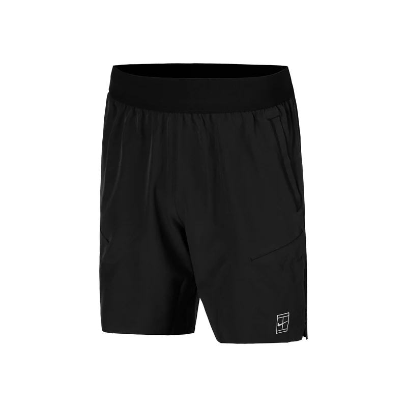 Court Dri-Fit Advantage 8in Shorts Herren-Schwarz,Weiß