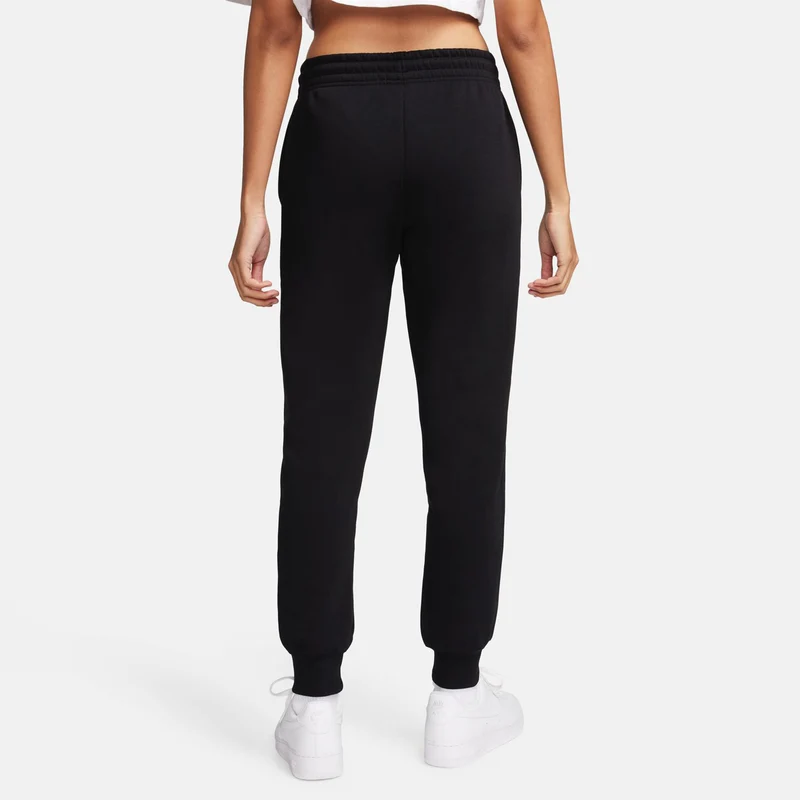 Phoenix Fleece Mid Rise Trainingshose Damen - schwarz,