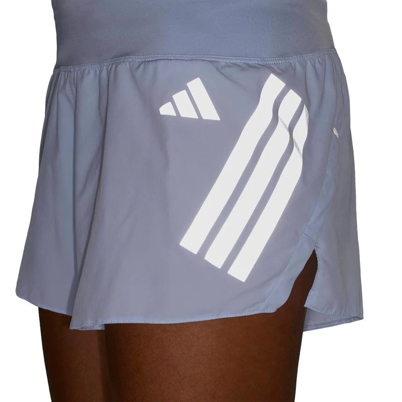 adi365 4in Laufshorts Damen-blaugrau