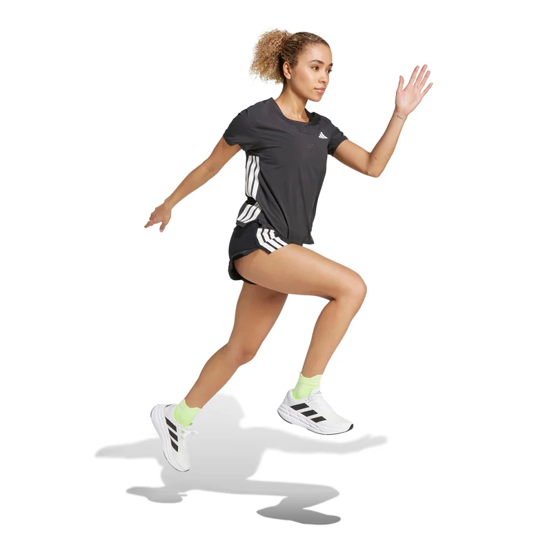 adizero Gel 4in Laufshorts Damen-schwarz