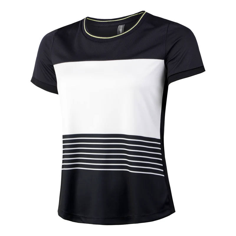 Stripes T-Shirt Damen - blau, weiß