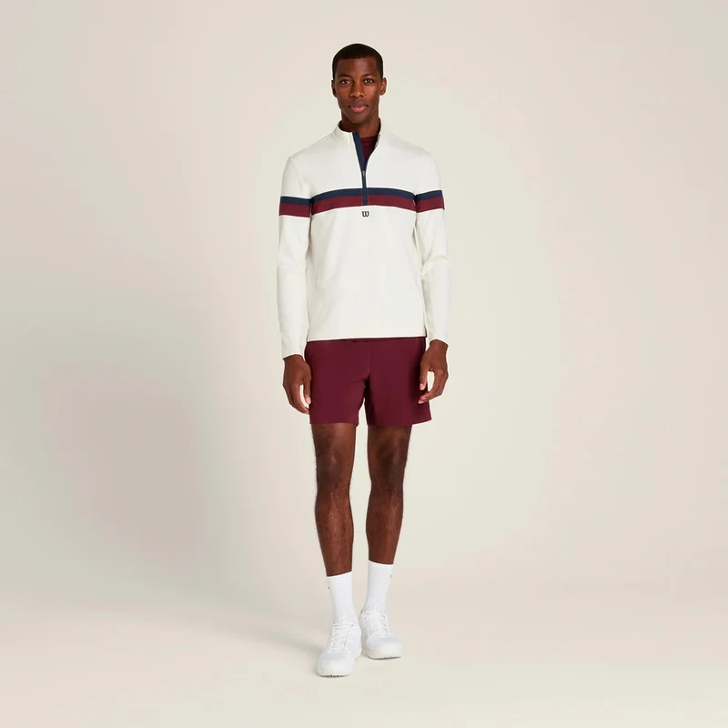 Elevate Performance Half-Zip Longsleeve Herren-sand