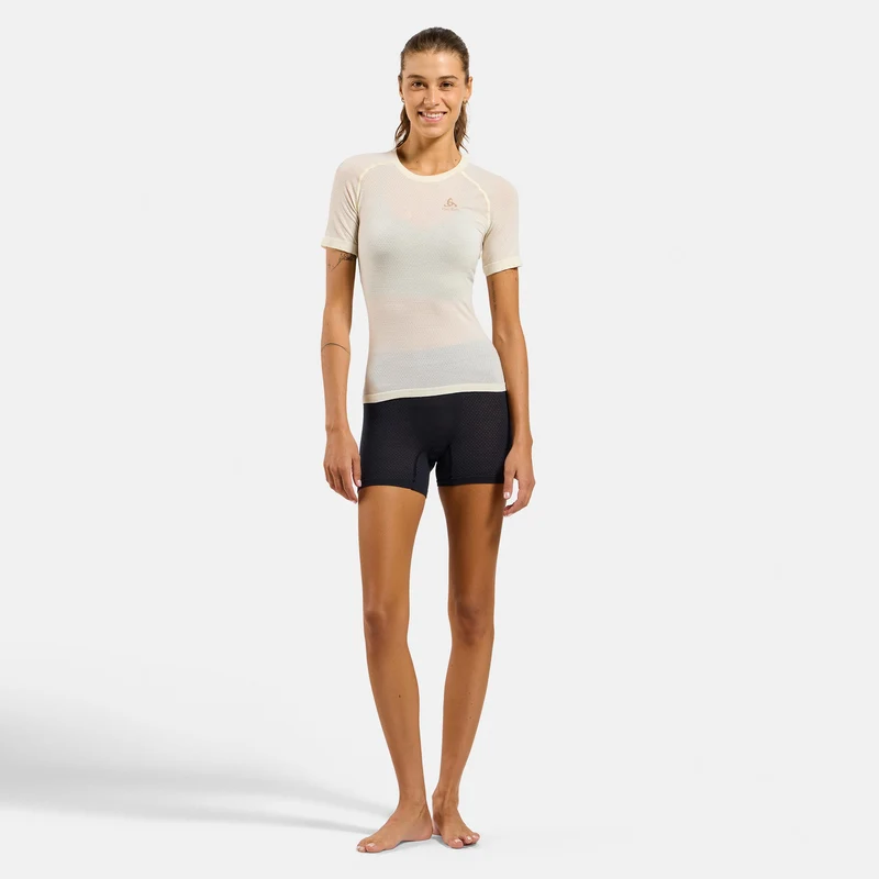 Merino PW 140 Seamless Unterhemd Damen-beige