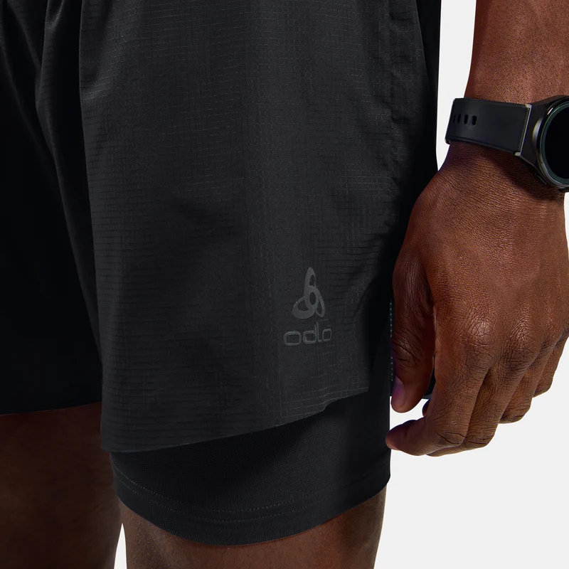 Zeroweight 5in 2in1 Laufshorts Herren-schwarz