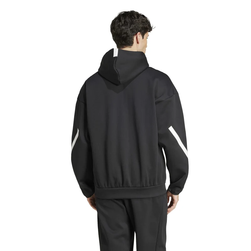 Trainingsjacke Herren-Schwarz,Weiß