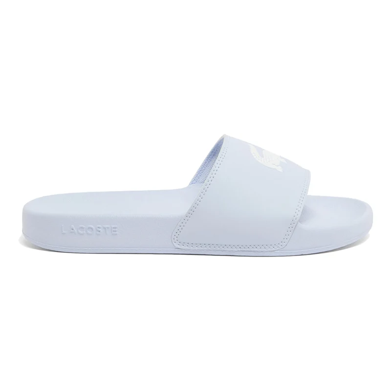 Serve Slide Badelatschen Damen - hellblau, weiß