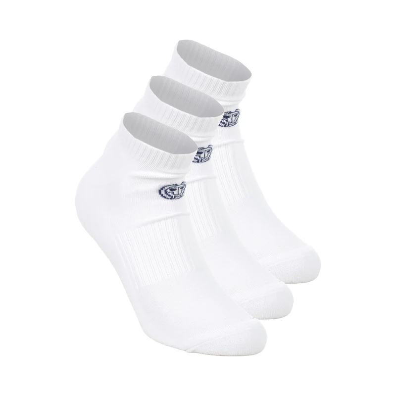 Crew Performance Tennissocken 3er Pack Unisex - weiß