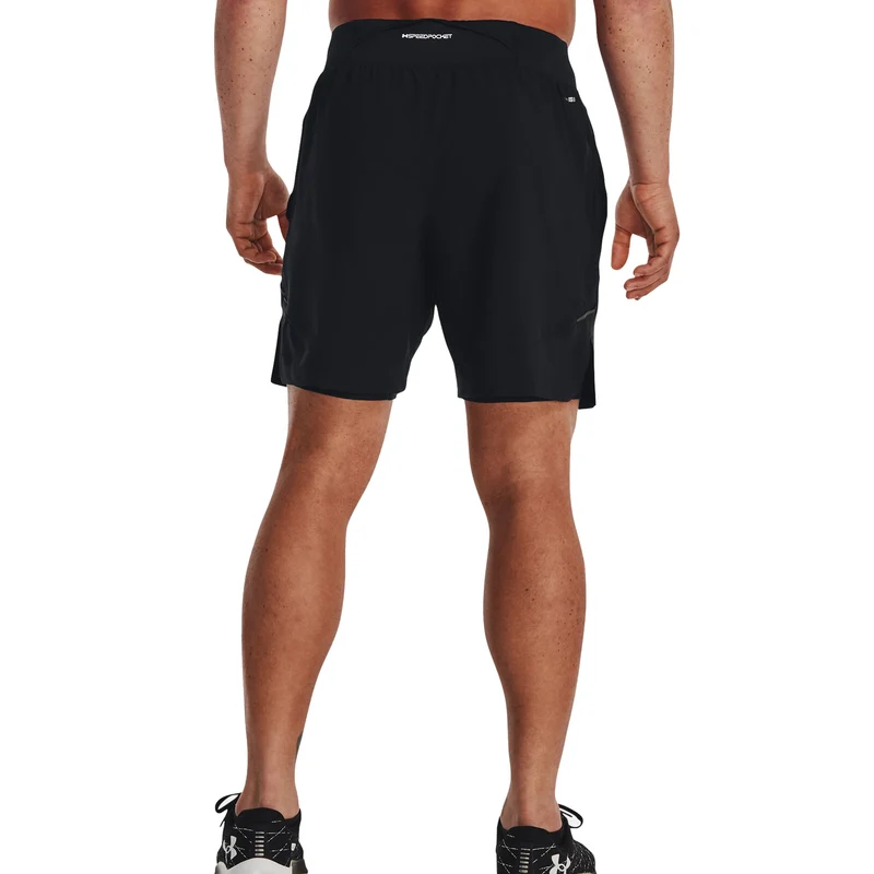 Launch Elite 2in1 7in Shorts Herren-Schwarz