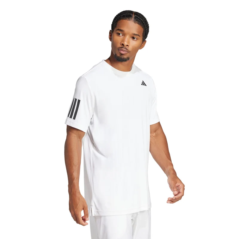 Club 3Stripes T-Shirt Herren-weiß