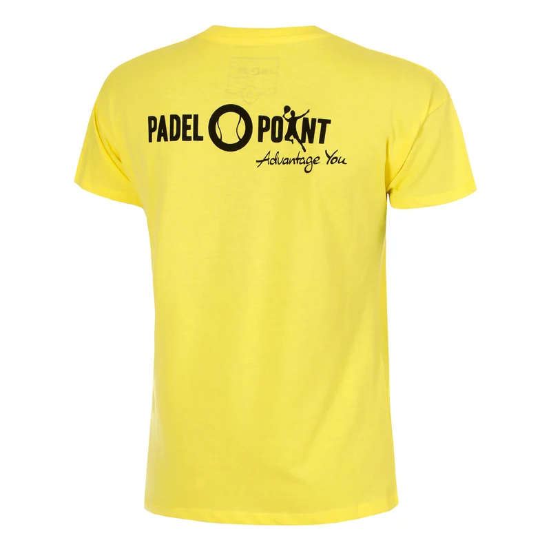 Padel Is Us T-Shirt Damen-Gelb,Schwarz