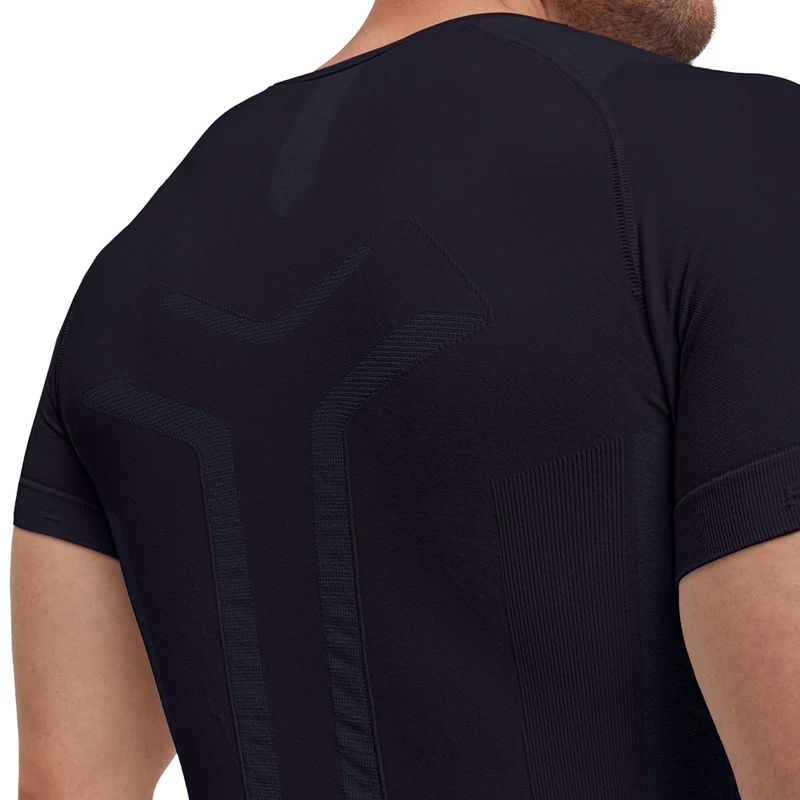 Warm Unterhemd Herren - schwarz