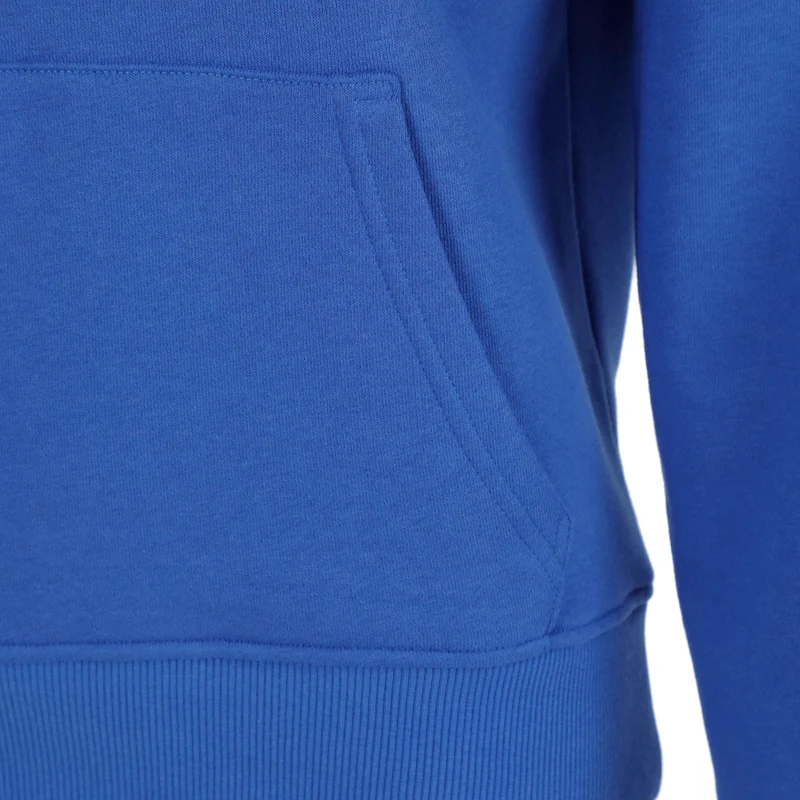 Crush Flower Logo Hoody Damen-blau, weiß