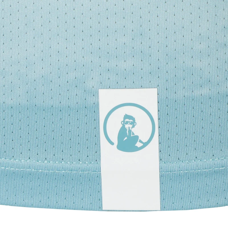 Create Receiver Wipe T-Shirt Herren-Hellblau,Weiß