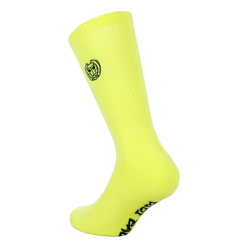Crew Performance Tennis Socks 3 Pack -neon yellow