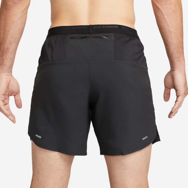 Dri-Fit Stride 7in Brief-Lined Shorts Herren-Schwarz