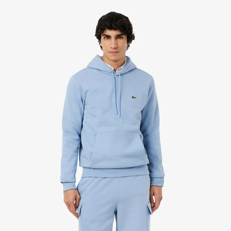 Hoody Herren - blaugrau, grün